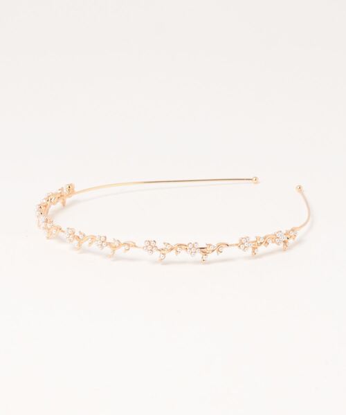 セール】可愛いエコパール花のカチューシャ（カチューシャ）｜LA