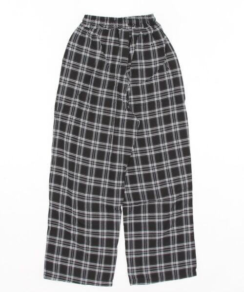 Burner(バーナー)の「【OKUOKU 0909】ワイドレッグパンツ / チェック oku-bottom-619345516220-28 U(その他パンツ・メンズ・A・M/XL/L)」の2枚目の写真