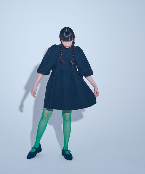 LOWRYS FARM（ローリーズファーム）の「バックリボンワンピース／ＩＣＥ  966374（ワンピース・レディース・ブラック/ピンク・FREE）」の14枚目の写真