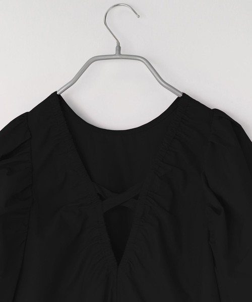 LOWRYS FARM（ローリーズファーム）の「バックリボンワンピース／ＩＣＥ  966374（ワンピース・レディース・ブラック/ピンク・FREE）」の6枚目の写真