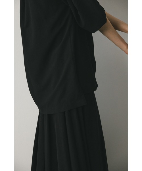 STYLEMIXER(スタイルミキサー)の「ワッシャータックスリーブシャツ(シャツ/ブラウス・レディース・オレンジ/ホワイト/ブラック・FREE)」の15枚目の写真