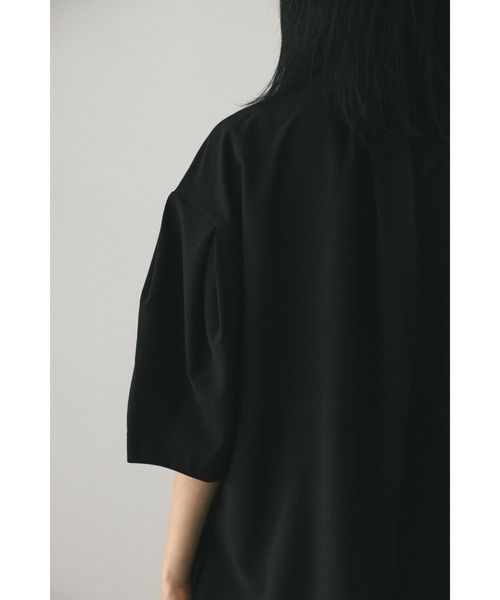 STYLEMIXER(スタイルミキサー)の「ワッシャータックスリーブシャツ(シャツ/ブラウス・レディース・オレンジ/ホワイト/ブラック・FREE)」の18枚目の写真