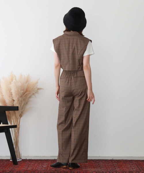 archives(アルシーヴ)の「’サイドベルトショートテーラーベスト'(その他アウター・レディース・モカ/ブラック/アイボリー・MEDIUM)」の21枚目の写真