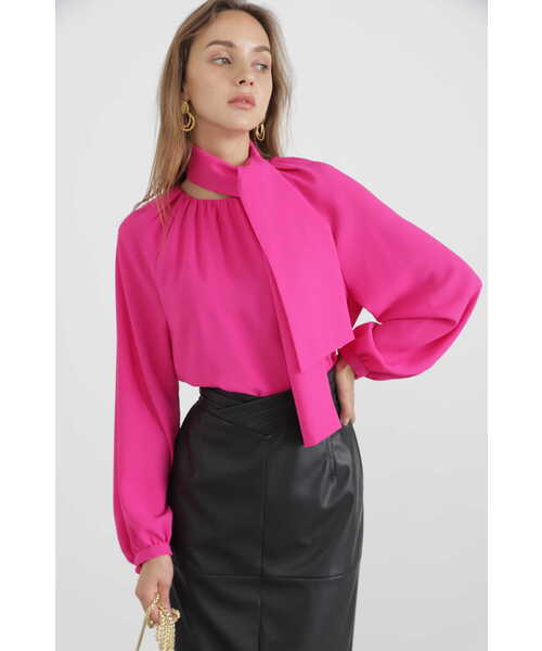 PINKY&DIANNE（ピンキーアンドダイアン）の「◇タックスリーブボウタイ