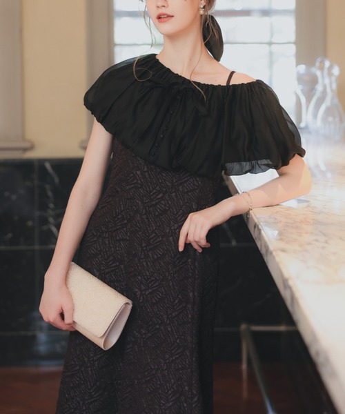ドリードール　ジャガードドレス Wandering jacquard dressのドレス|Dorry Doll / LE'RURE