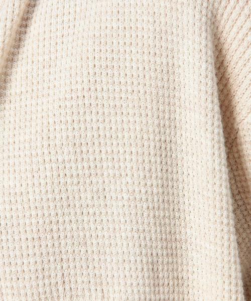 Another Edition（アナザーエディション）の「【展開店舗限定】ワッフルロングカーディガン/AEBC　COﾜｯﾌﾙﾛﾝｸﾞ　CGN（カーディガン/ボレロ・レディース・ナチュラル/ネイビー/オレンジ・ﾌﾘ-）」の16枚目の写真