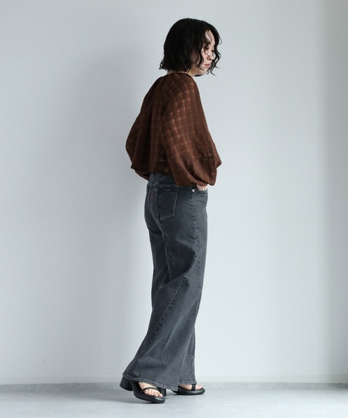 cepo（セポ）の「デニムワイドパンツ ＜立体裁断＞（デニムパンツ