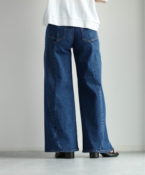 cepo（セポ）の「デニムワイドパンツ ＜立体裁断＞（デニム