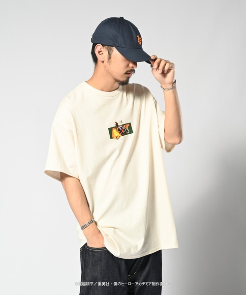 LFYT x 僕のヒーローアカデミア エルエフワイティー ラファイエット [Lafayette] - ロゴ 半袖Tシャツ [LFYT BOX LOGO TEE 爆豪勝己 LE230116]（Tシャツ/カットソー）｜LFYT（エルエフワイティー）