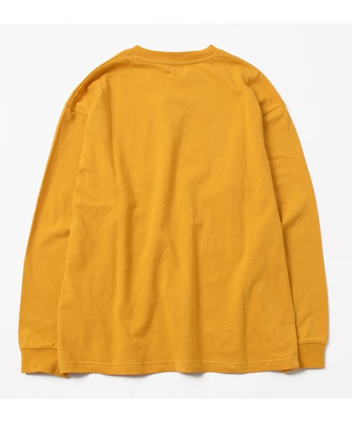GLAZOS(グラソス)の「アソートスタンダードカレッジフロントロゴプリントTシャツ(Tシャツ/カットソー・キッズ・グレー/ホワイト/ベージュ/イエロー/インディゴブルー/ブラック・140cm/150cm/160cm/170cm)」の14枚目の写真