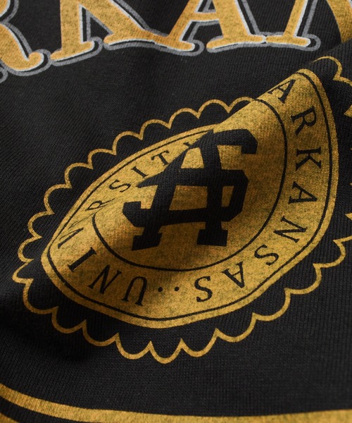 GLAZOS(グラソス)の「アソートスタンダードカレッジフロントロゴプリントTシャツ(Tシャツ/カットソー・キッズ・グレー/ホワイト/ベージュ/イエロー/インディゴブルー/ブラック・140cm/150cm/160cm/170cm)」の18枚目の写真