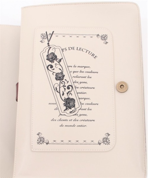 axes femme（アクシーズファム）の「洋書風デザインサッチェル