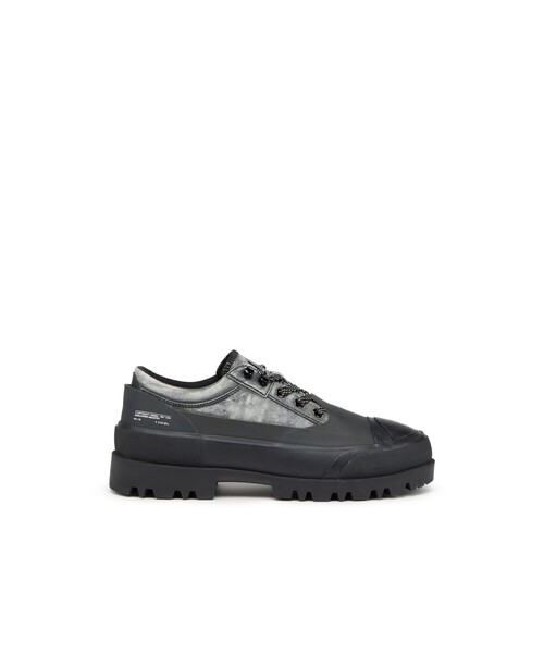 DIESEL(ディーゼル)の「メンズ カウレザー レースアップシューズ(その他シューズ・メンズ・ブラック・43/42/41/44/40)」の2枚目の写真