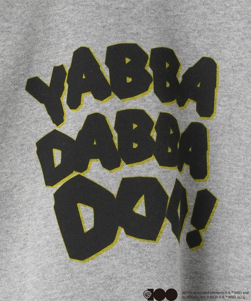 LOWRYS FARM（ローリーズファーム）の「WB100 LOONEY TUNES AS THE FLINTSTONES　 975197（スウェット・キッズ・ホワイト/グレー・110cm/120cm/130cm/140cm/150cm）」の18枚目の写真