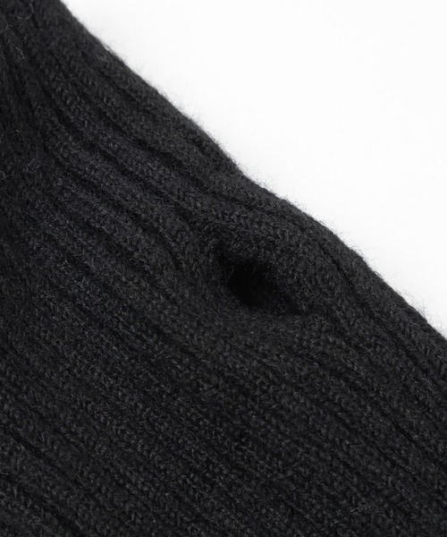 HARE（ハレ）の「ニットアームウォーマー(HARE)（手袋・メンズ・ブラック・FREE）」の5枚目の写真