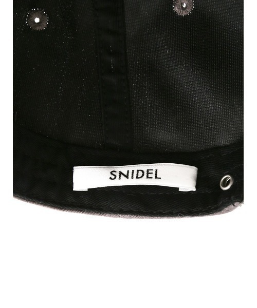 SNIDEL（スナイデル）の「エンブレムロゴキャップ（キャップ・レディース・イエロー/サーモンピンク/ホワイト/その他/ミント/グレー・FREE）」の13枚目の写真