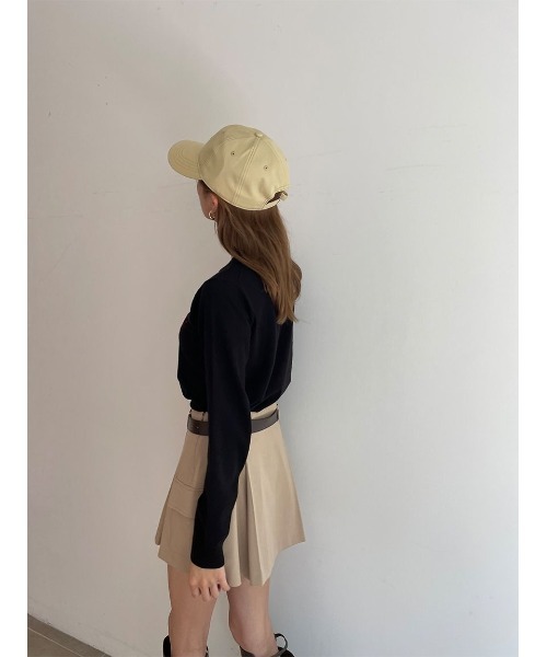 SNIDEL（スナイデル）の「エンブレムロゴキャップ（キャップ・レディース・イエロー/サーモンピンク/ホワイト/その他/ミント/グレー・FREE）」の17枚目の写真