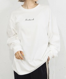 tiptop | 【2023年秋冬新作】綿100％アソート刺繍ロンT(Tシャツ/カットソー)