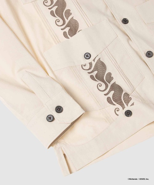 Splatoon（スプラトゥーン）の「タツノコキューバ(キッズ)（シャツ/ブラウス・キッズ・ベージュ・KIDS FREE）」の8枚目の写真