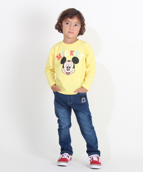 Disney(ディズニー)の「通販限定 親子お揃い ディズニー ロンT トレーナー バッグ3点セット8698K(スウェット・キッズ・ブラック×レッド/その他9・140cm/100cm/90cm/150cm/80cm/110cm/120cm/130cm)」の8枚目の写真