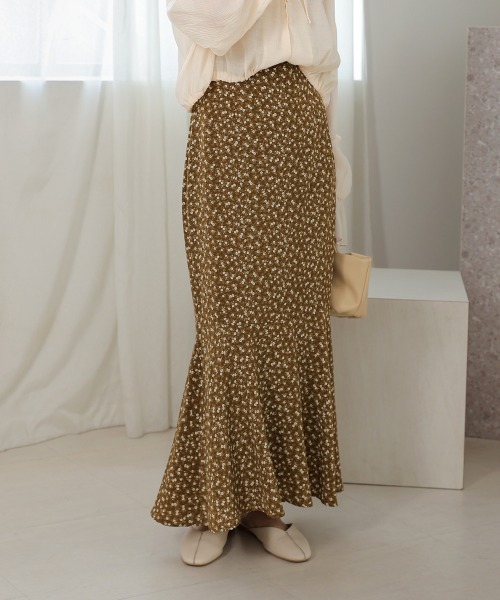 Bab（バブ）の「ナローフレアースカート（スカート・レディース・A/イエロー/B/ブラック・S/M）」の17枚目の写真