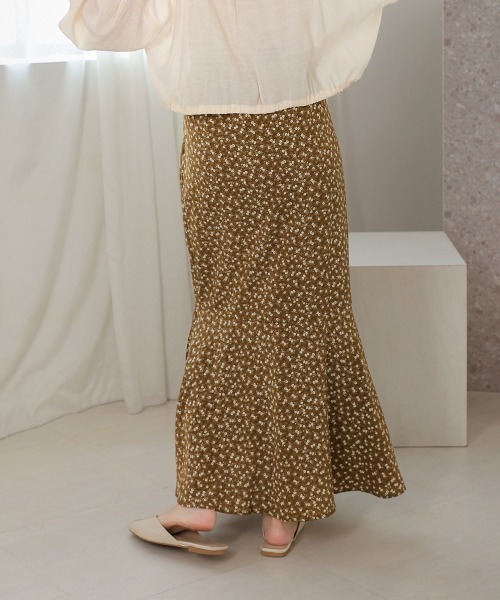 Bab（バブ）の「ナローフレアースカート（スカート・レディース・A/イエロー/B/ブラック・S/M）」の20枚目の写真