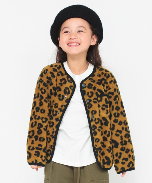 BRANSHES(ブランシェス)の「フリース/ソウガラジャケット(その他アウター・キッズ・レッド/ブラウン/ベージュ・110/150/100/130/90/120/140)」の2枚目の写真