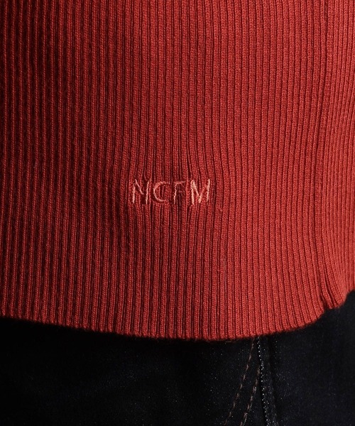 NICOLE CLUB FOR MEN（ニコルクラブフォーメン）の「リブ編み ハイネックニット（ニット/セーター・メンズ・オフホワイト/ブラック/モカ/Brick ・MEDIUM/X-LARGE/LARGE）」の10枚目の写真