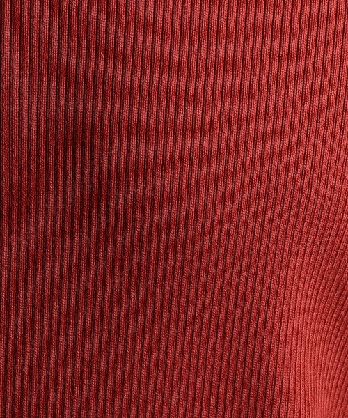 NICOLE CLUB FOR MEN（ニコルクラブフォーメン）の「リブ編み ハイネックニット（ニット/セーター・メンズ・オフホワイト/ブラック/モカ/Brick ・MEDIUM/X-LARGE/LARGE）」の12枚目の写真
