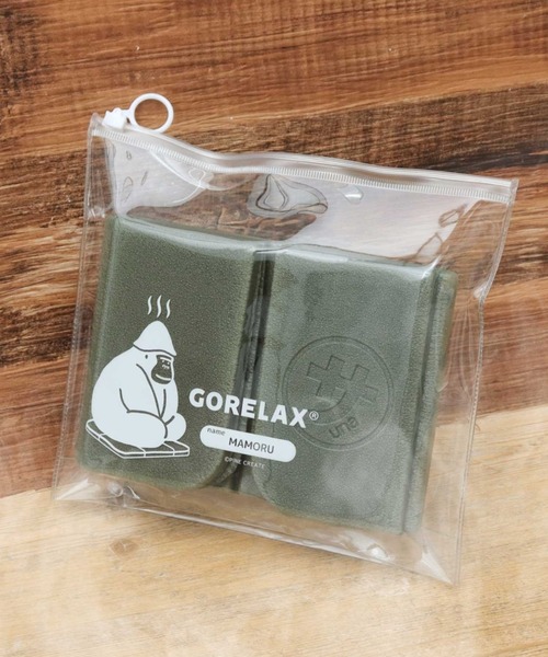 ごリラックス（ゴリラックス）の「GORELAX 発泡ポリエチレン クッションサウナマット パタッとサ活マット（バス/トイレグッズ・メンズ・グリーン/ブルー/ブラック・FREE）」の3枚目の写真