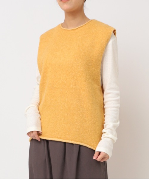 RNA-N（アールエヌエーエヌ）の「K2653 ループヤーンプレーティングベスト（ベスト・レディース・グレー/ナチュラル/イエロー・MEDIUM）」の19枚目の写真