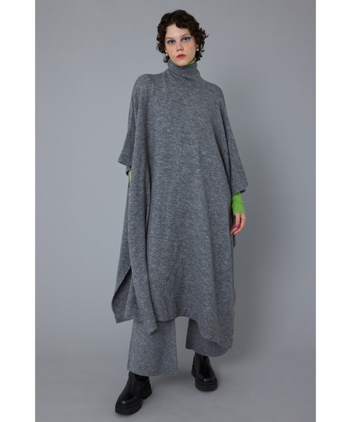 HeRIN.CYE（ヘリンドットサイ）の「Knit flared pants ニットフレアーパンツ（その他パンツ・レディース・カーキ/トップグレー・FREE）」の8枚目の写真