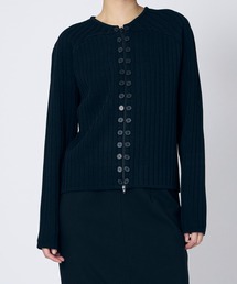 新品未使用】CLANE LINE UP BUTTON KNIT TOPS