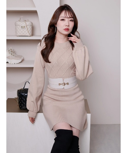 LIPSERVICE（リップサービス）の「VITサッシュベルト（ベルト・レディース・アイボリー/ブラック・FREE）」の3枚目の写真