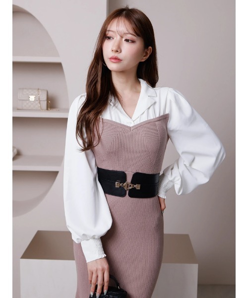 LIPSERVICE（リップサービス）の「VITサッシュベルト（ベルト・レディース・アイボリー/ブラック・FREE）」の4枚目の写真