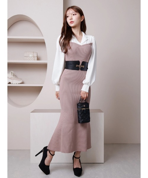 LIPSERVICE（リップサービス）の「VITサッシュベルト（ベルト・レディース・アイボリー/ブラック・FREE）」の5枚目の写真