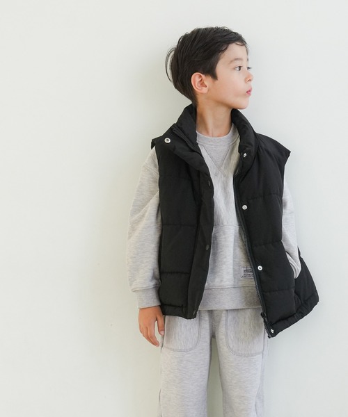 coca(coca)(コカ)の「キッズ サイドリブポケット付き厚手スウェット(スウェット・キッズ・グレー/チャコール・140/120/130/110)」の10枚目の写真