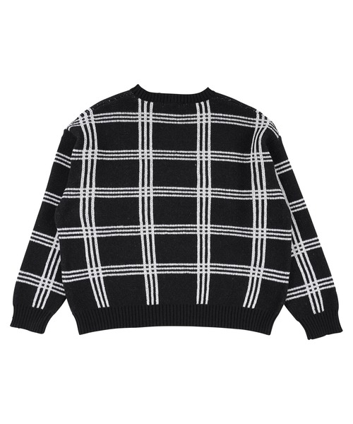 jiggys shop(ジギーズショップ)の「ジャガード総柄 クルーネックニットセーター(ニット/セーター・メンズ・ブラック系その他2/ブルー系その他/ブラック系その他/グレー系その他・MEDIUM/LARGE)」の13枚目の写真