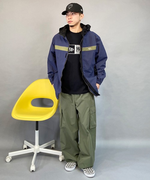RVCA（ルーカ）の「RVCA/ルーカ ナイロンジャケット ルーズシルエット