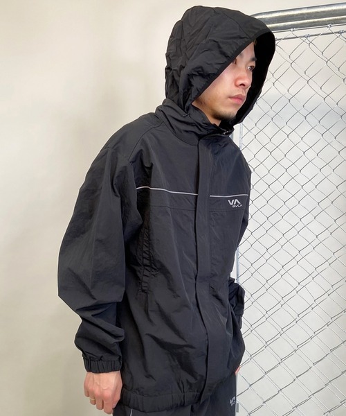 RVCA（ルーカ）の「RVCA/ルーカ ナイロンジャケット ルーズシルエット 