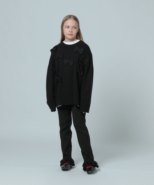 【セール】ニットフリルパンツ 993156（その他パンツ）｜LOWRYS FARM（ローリーズファーム）