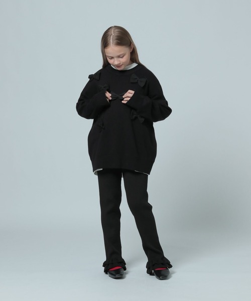 【セール】ニットフリルパンツ 993156（その他パンツ）｜LOWRYS FARM（ローリーズファーム）