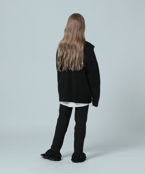 【セール】ニットフリルパンツ 993156（その他パンツ）｜LOWRYS FARM（ローリーズファーム）