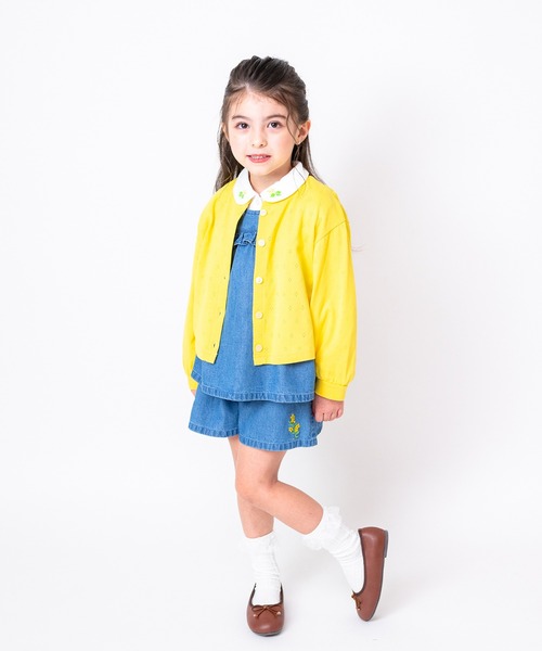 Moujonjon（ムージョンジョン）の「お花刺繍入りスムースブラウス（シャツ/ブラウス・キッズ・ホワイト・120/130/110/140/100/90）」の12枚目の写真