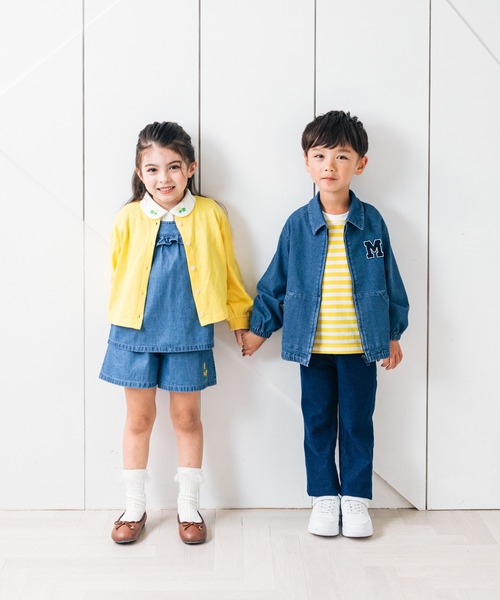 Moujonjon（ムージョンジョン）の「お花刺繍入りスムースブラウス（シャツ/ブラウス・キッズ・ホワイト・120/130/110/140/100/90）」の15枚目の写真