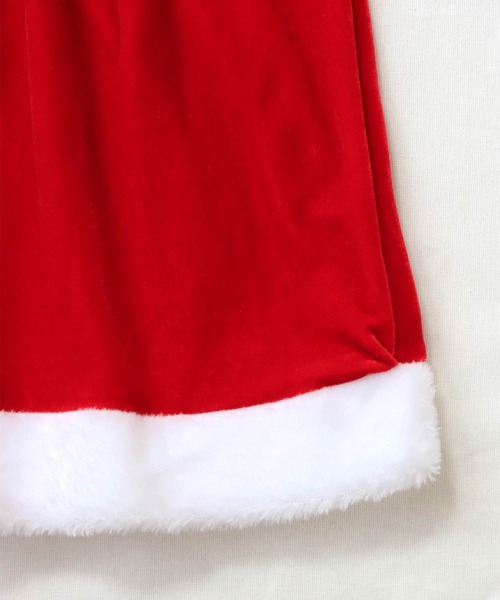 OSYAREVO(オシャレボ)の「キッズ コスプレ クリスマスサンタ ポンチョ ワンピース(コスチューム/パーティーグッズ・キッズ・レッド/グリーン・110/120/130/140/150/100/160)」の19枚目の写真