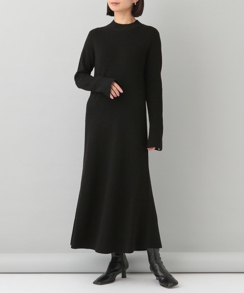 A part by（アパートバイ）の「アゼフレアワンピース（ワンピース・レディース・グレー/ブラック/アイボリー・FREE）」の10枚目の写真