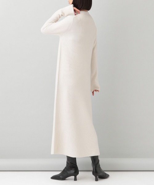 A part by（アパートバイ）の「アゼフレアワンピース（ワンピース・レディース・グレー/ブラック/アイボリー・FREE）」の12枚目の写真