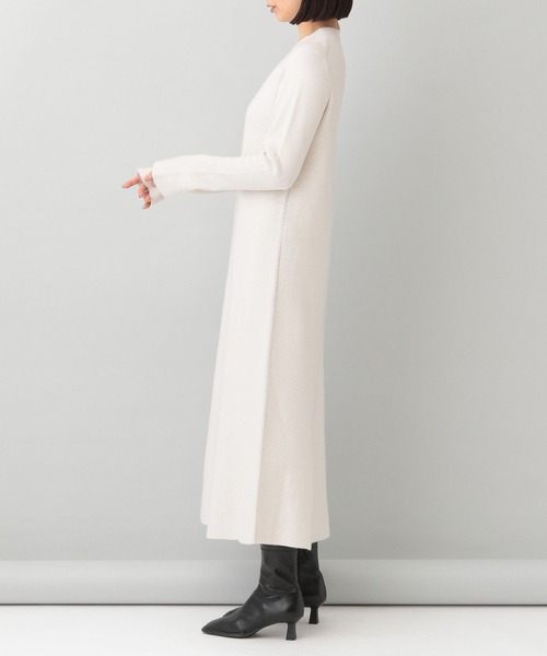 A part by（アパートバイ）の「アゼフレアワンピース（ワンピース・レディース・グレー/ブラック/アイボリー・FREE）」の13枚目の写真