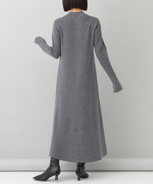 A part by（アパートバイ）の「アゼフレアワンピース（ワンピース・レディース・グレー/ブラック/アイボリー・FREE）」の15枚目の写真